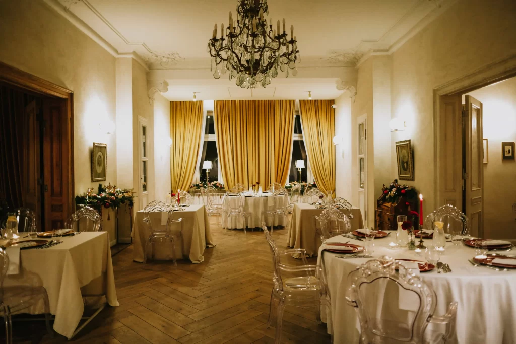 Sala weselna w Willi Berlińskiej